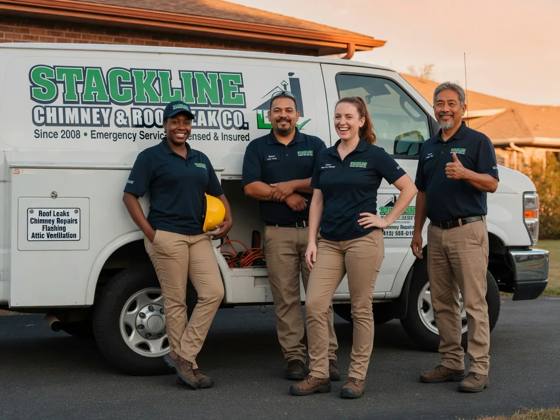 Chimney flashing repair company in Winfield, IL